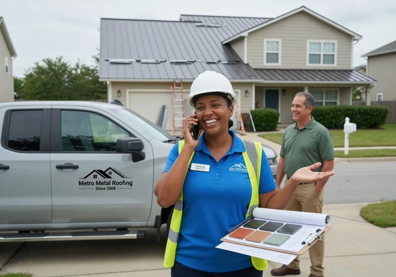 Storm Damage Metal Roof Repair in Prairie Du Rocher, IL